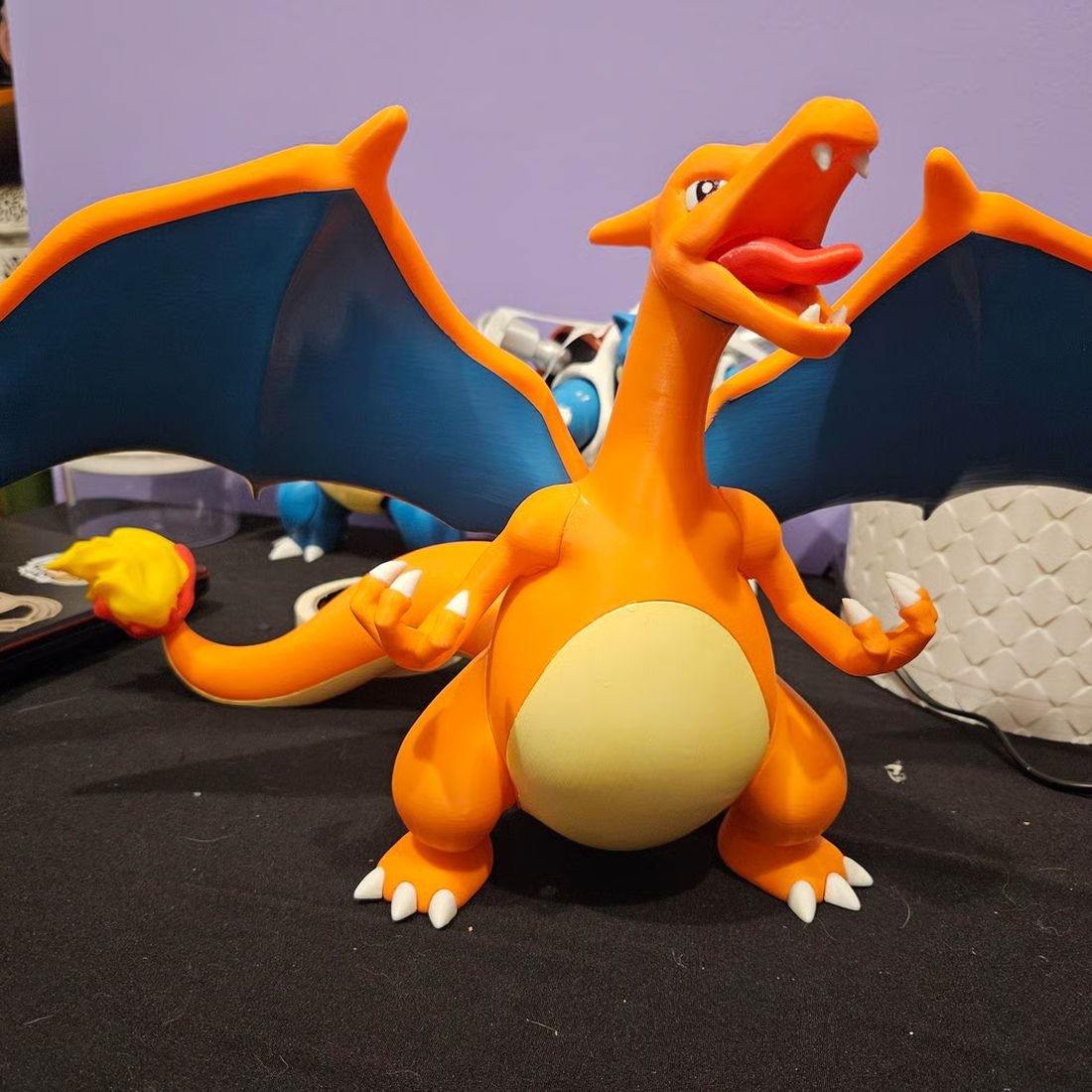 3D printed piece by WePrint3D - Large multi-part build - wings printed separately - matte finish
