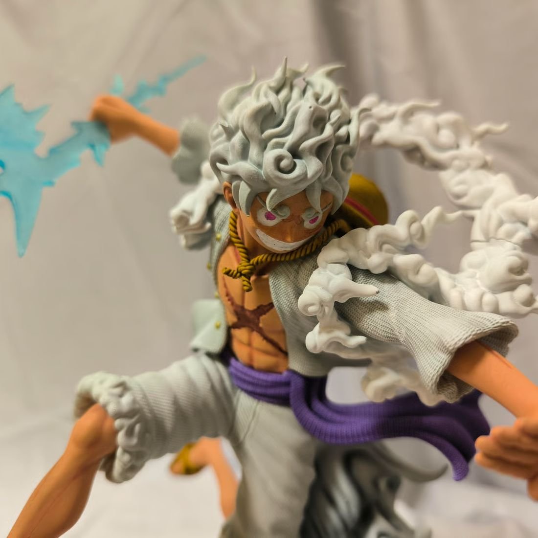 3D printed piece by WePrint3D - Action figure - translucent effect parts - fabric-texture surface