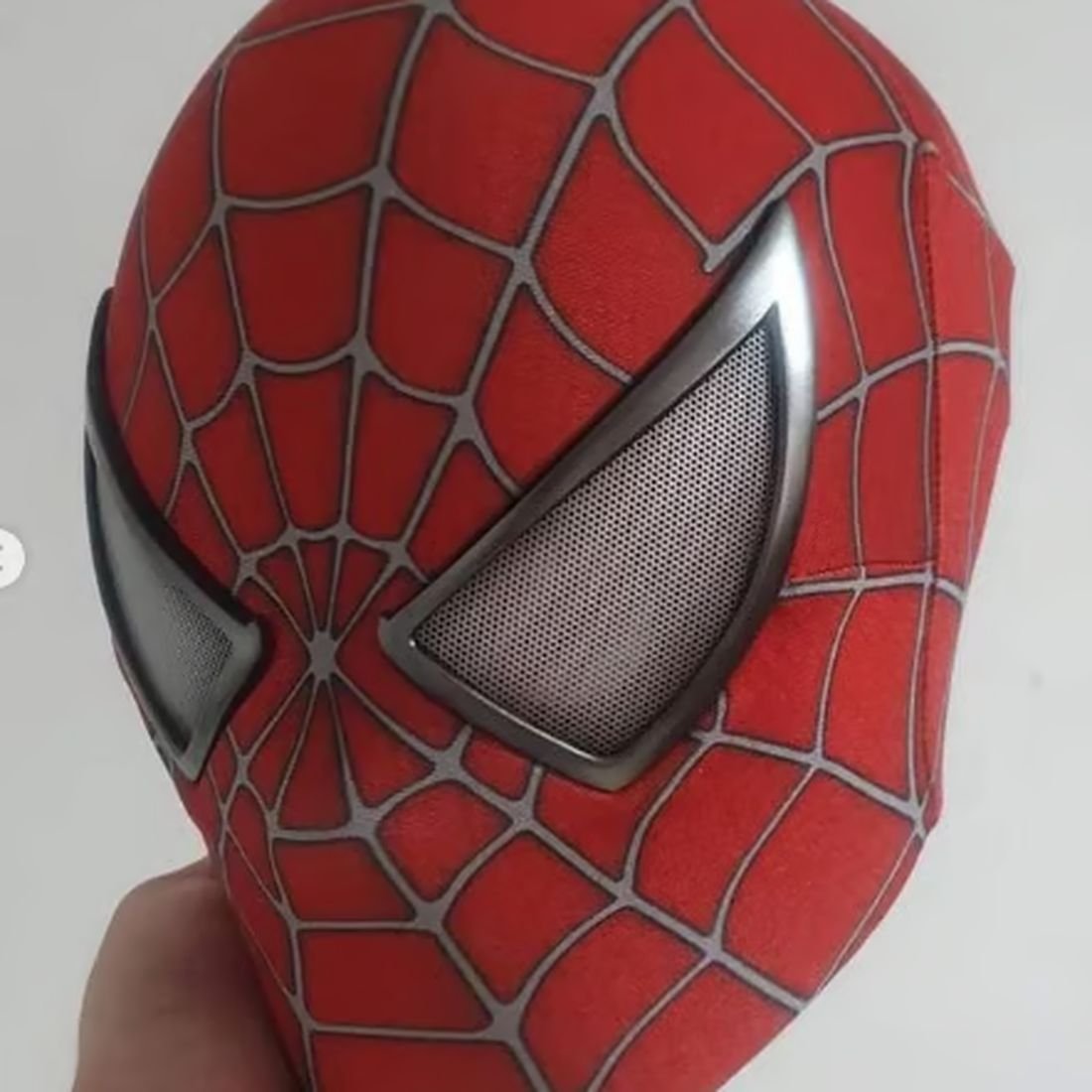 3D printed piece by WePrint3D - Wearable mask - raised web relief - mesh lens inserts