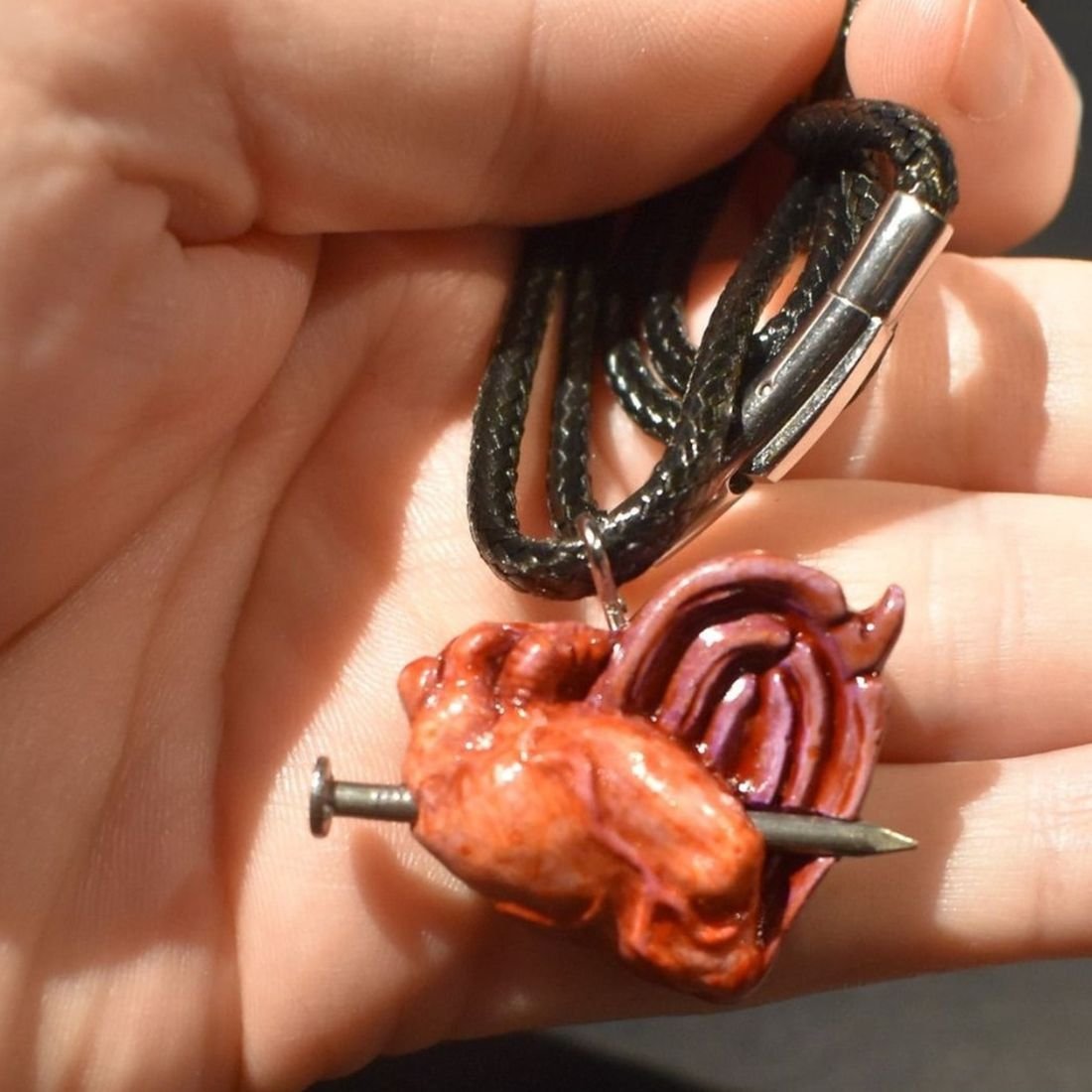 3D printed piece by WePrint3D - Pendant - miniature detail - gloss coat