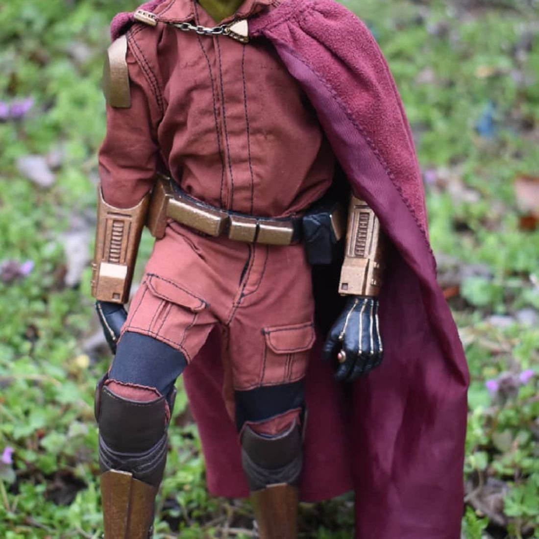 3D printed piece by WePrint3D - 1/6 scale figure - painted head sculpt - fabric costume